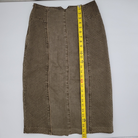 Millard Fillmore VTG Pencil Skirt Sz 26 Bohemian - Picture 6 of 14